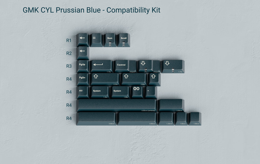 GMK CYL PRUSSIAN BLUE