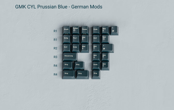 GMK CYL PRUSSIAN BLUE