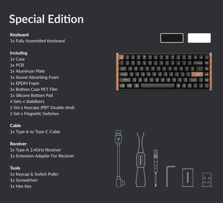 KEYCHRON K2 HE MAGNETIC KEYBOARD