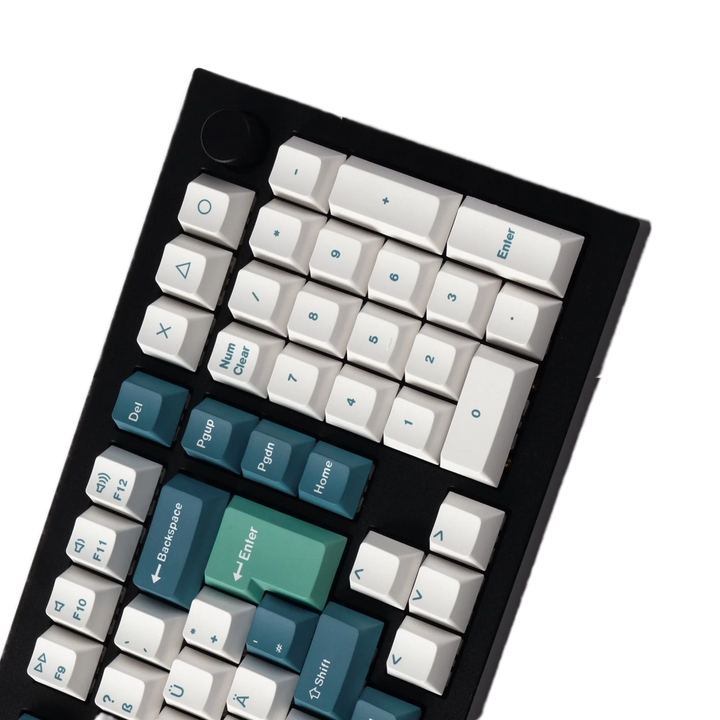 KEYCHRON WHITE MINT KEYCAP SET