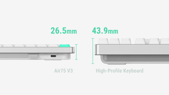 NUPHY AIR75 V3 WIRELESS KEYBOARD