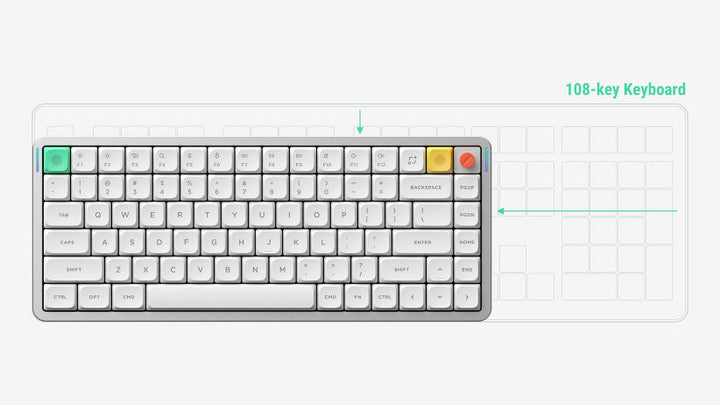 NUPHY AIR75 V3 WIRELESS KEYBOARD