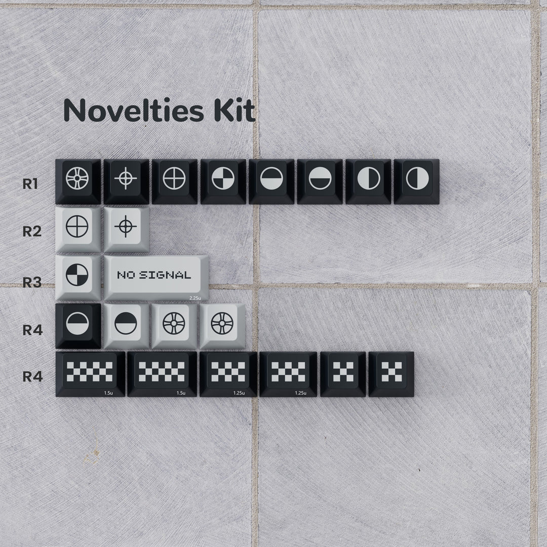 PBTFANS NO SIGNAL KEYCAPS