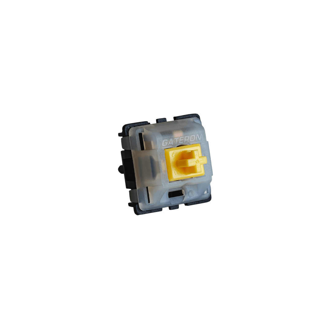 GATERON MILKY YELLOW - BLACK BOTTOM - ELOQUENT CLICKS