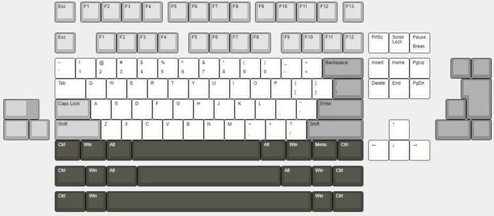 GEON GALATEA TKL F12/F13 COMPATIBLE PCB - ELOQUENT CLICKS