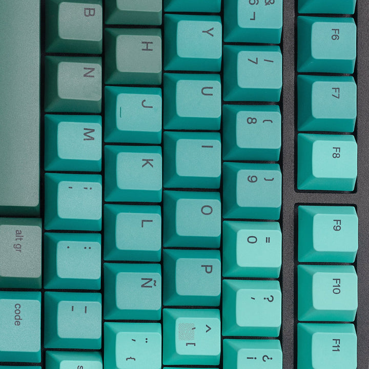 GLORIOUS RAIN FOREST KEYCAP SET - ISO ES - ELOQUENT CLICKS