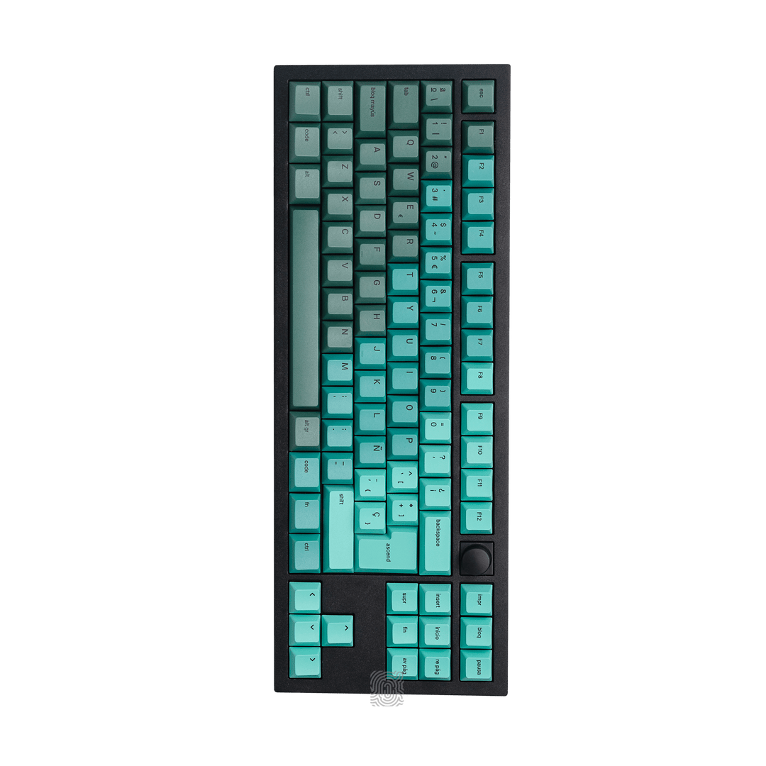 GLORIOUS RAIN FOREST KEYCAP SET - ISO ES - ELOQUENT CLICKS