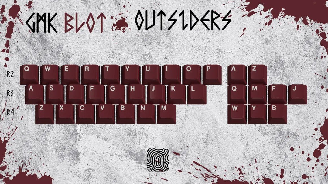 GMK CYL BLOT KEYCAPS - ELOQUENT CLICKS