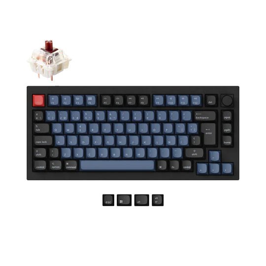KEYCHRON Q1 MECHANICAL KEYBOARD - ELOQUENT CLICKS