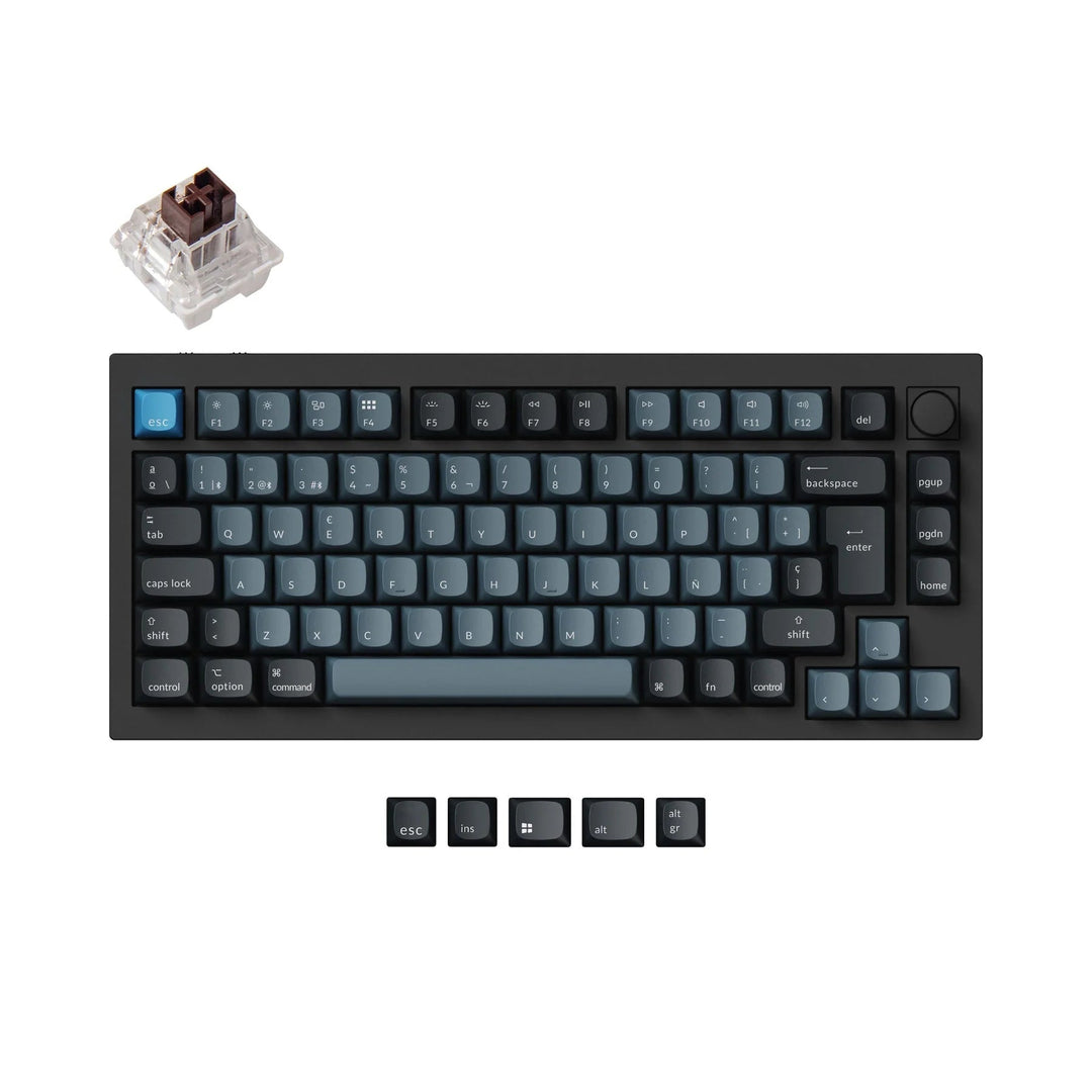 KEYCHRON Q1 PRO MECHANICAL KEYBOARD - ELOQUENT CLICKS