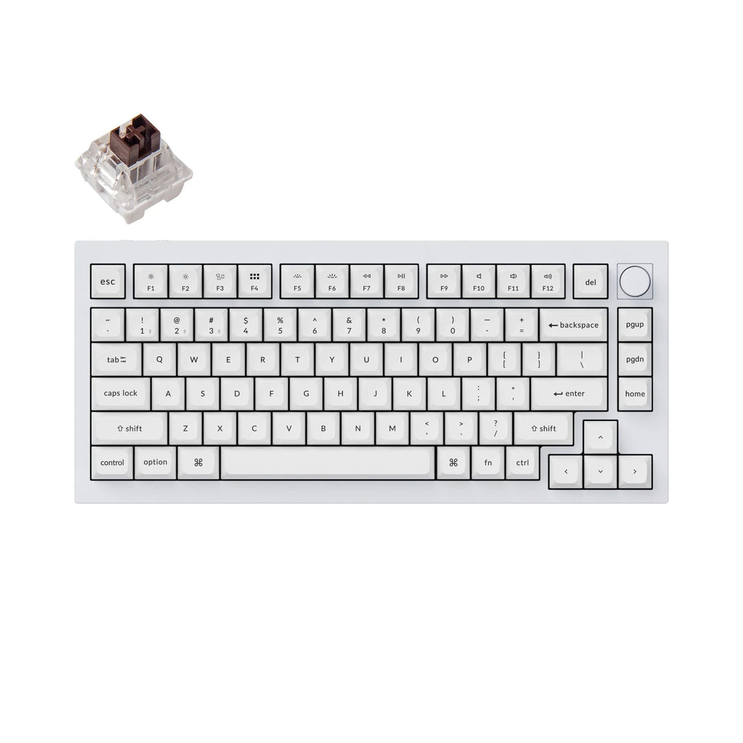 KEYCHRON Q1 PRO MECHANICAL KEYBOARD - ELOQUENT CLICKS