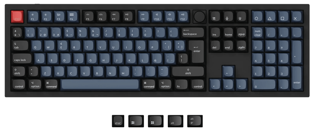KEYCHRON Q6 MECHANICAL KEYBOARD - ELOQUENT CLICKS