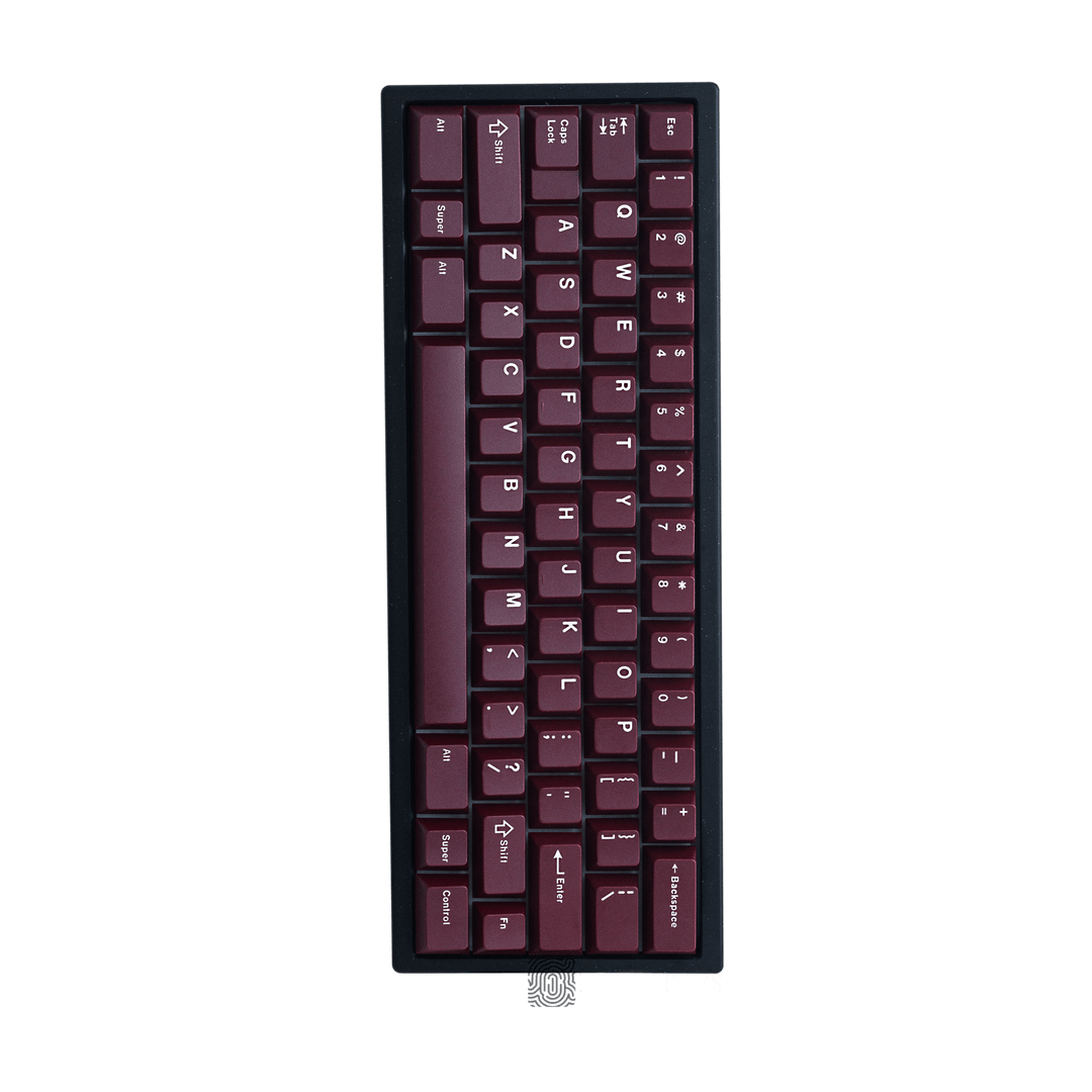 LINWORKS BURGUNDY KEYCAP SET - ELOQUENT CLICKS