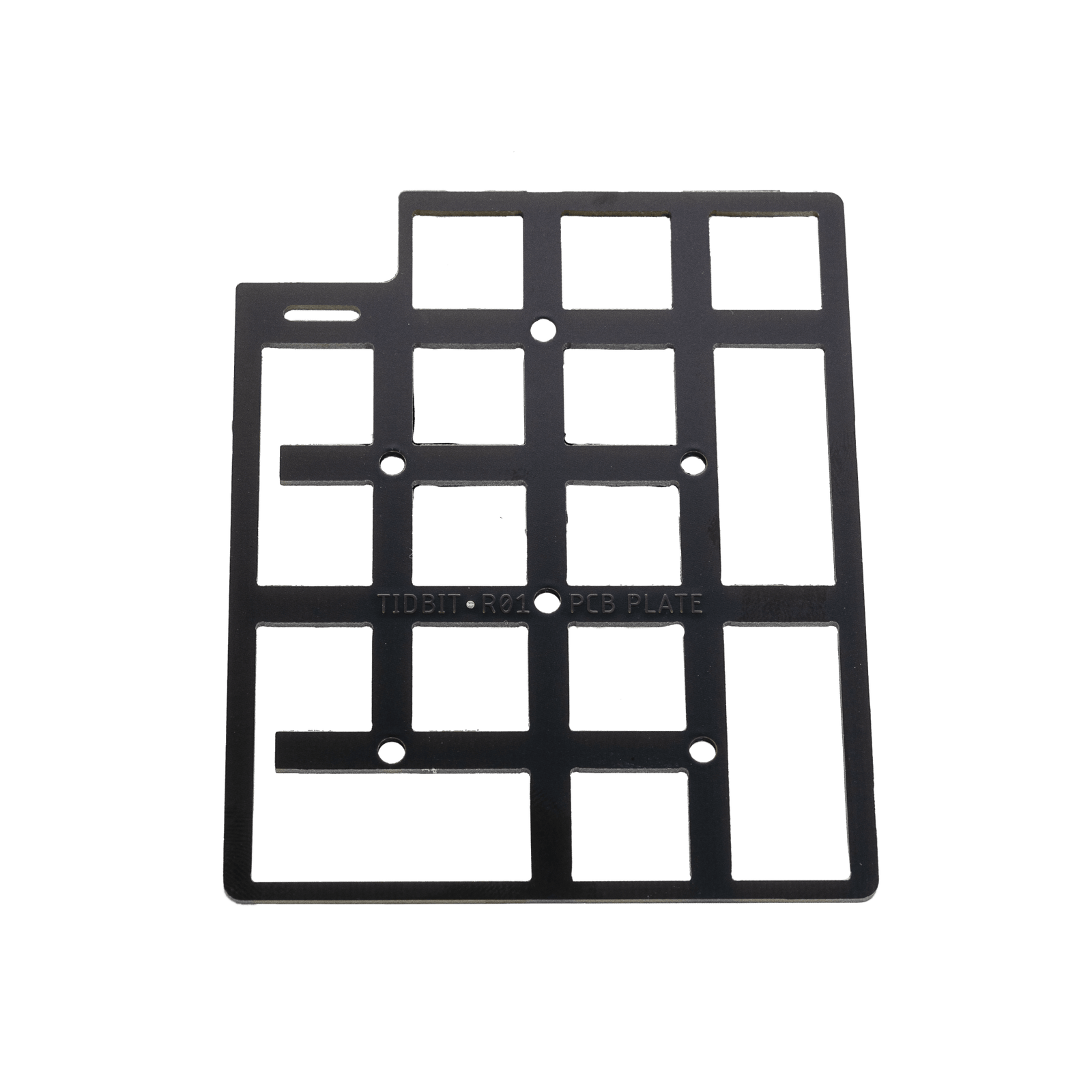 NULLBITS FR4 PLATE FOR TIDBIT NUMPAD KIT - ELOQUENT CLICKS
