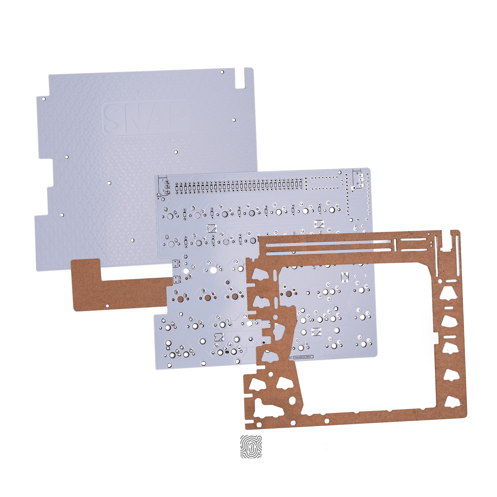 NULLBITS SNAP 75% SPLIT MECHANICAL KEYBOARD KIT - ELOQUENT CLICKS