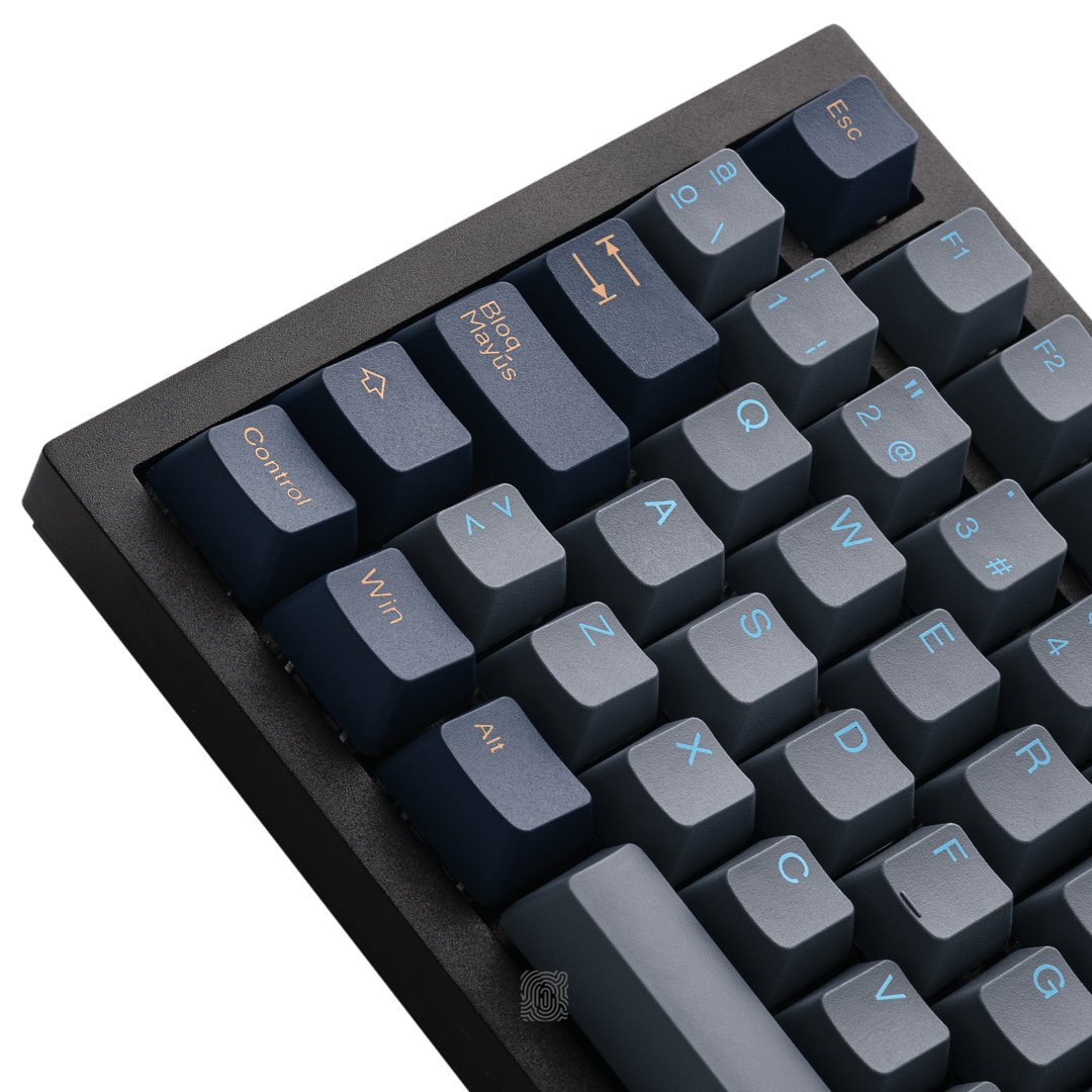 TAI-HAO DARK TUNNEL KEYCAP SET - ISO ESPAÑOL - ELOQUENT CLICKS