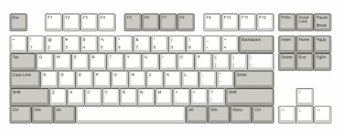 GEON FROG LEGGERA TKL TECLADO MECÁNICO 