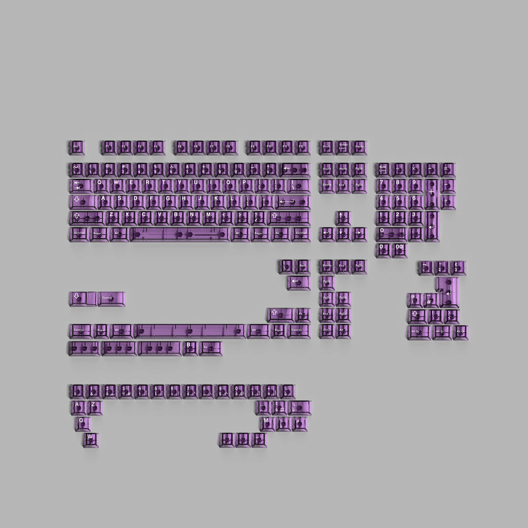 ABS CLEARS KEYCAPS