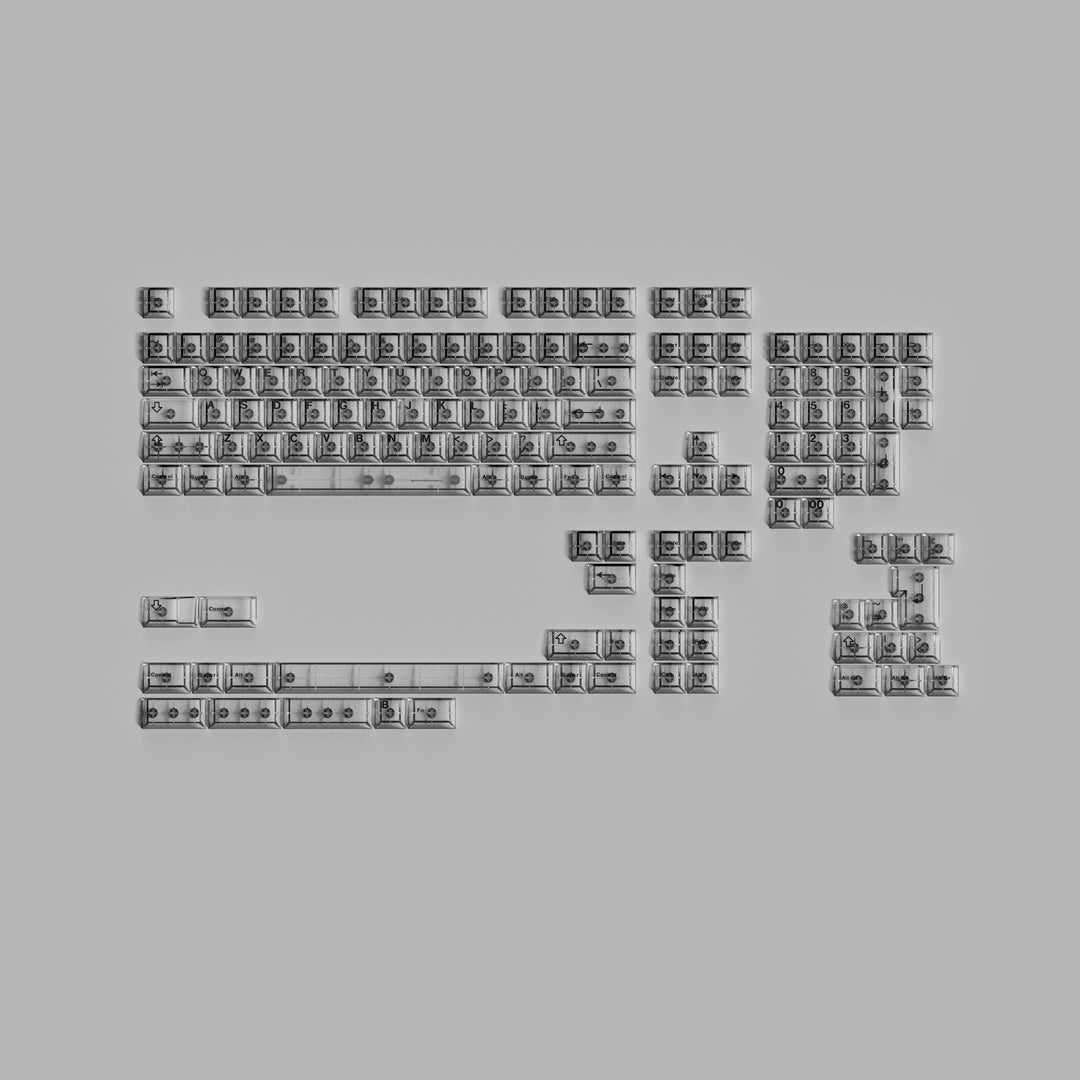ABS CLEARS KEYCAPS
