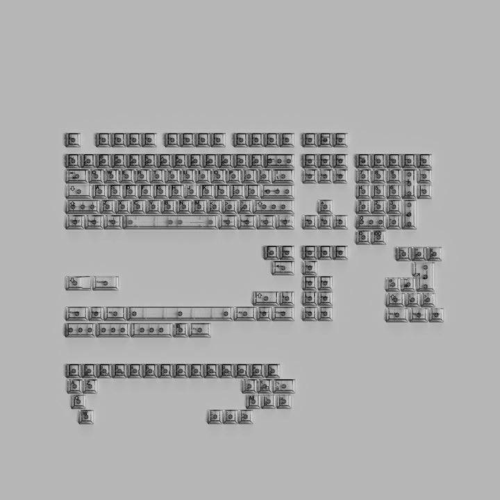 ABS CLEARS KEYCAPS