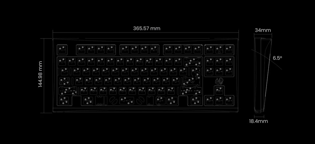 KBDFANS ONIBI MECHANICAL KEYBOARD KIT