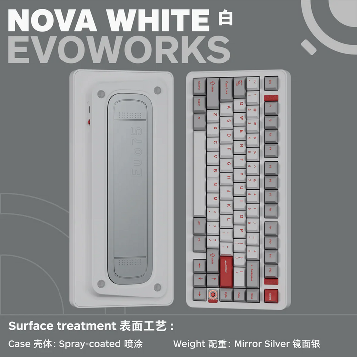 QWERTYKEYS EVO75 MECHANICAL KEYBOARD