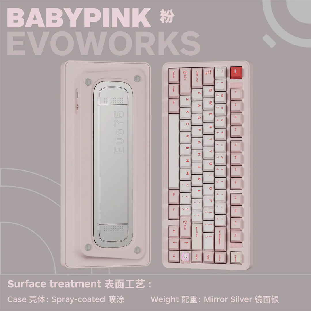 QWERTYKEYS EVO75 MECHANICAL KEYBOARD
