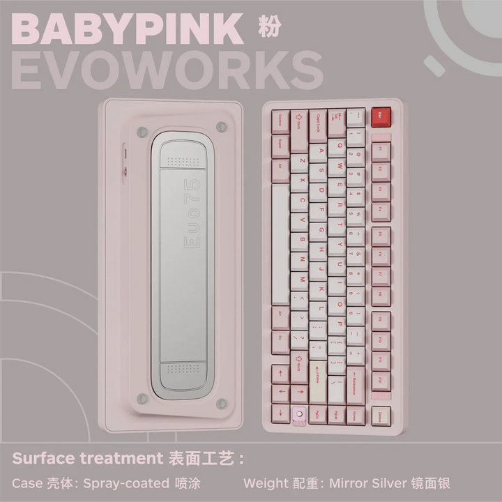 QWERTYKEYS EVO75 MECHANICAL KEYBOARD