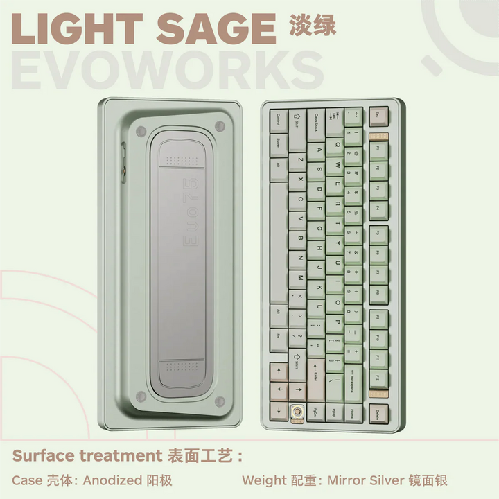 QWERTYKEYS EVO75 MECHANICAL KEYBOARD