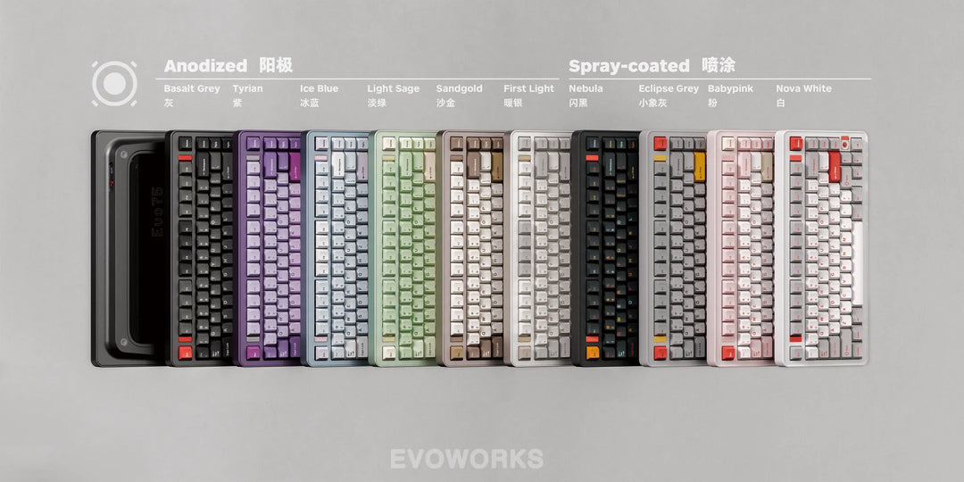 QWERTYKEYS EVO75 MECHANICAL KEYBOARD