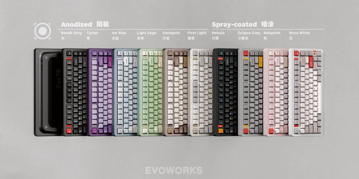 QWERTYKEYS EVO75 MECHANICAL KEYBOARD
