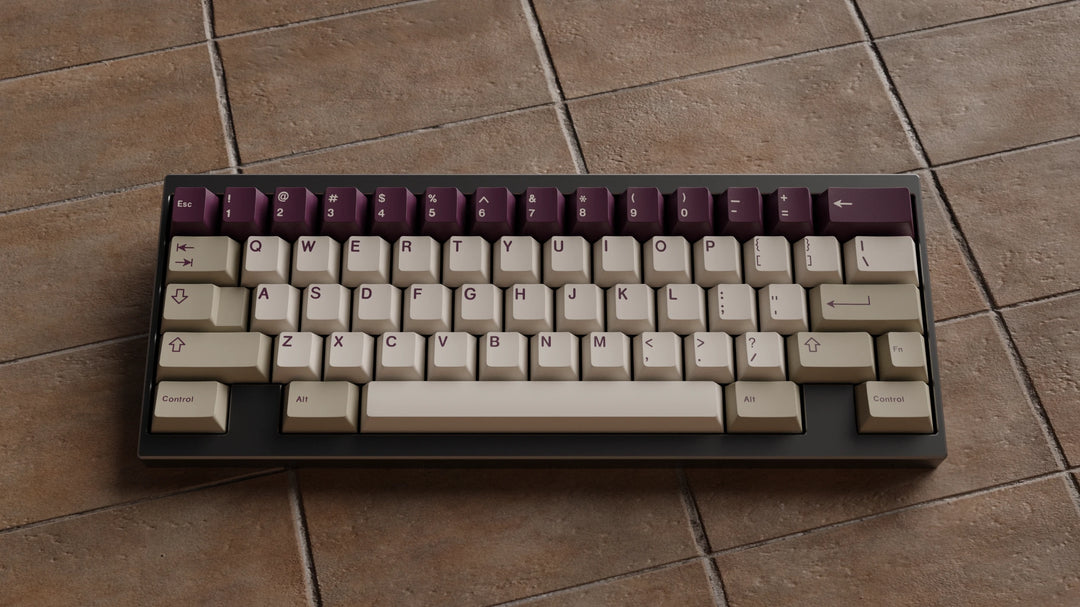 GMK CYL VIOLET ALERT KEYCAPS
