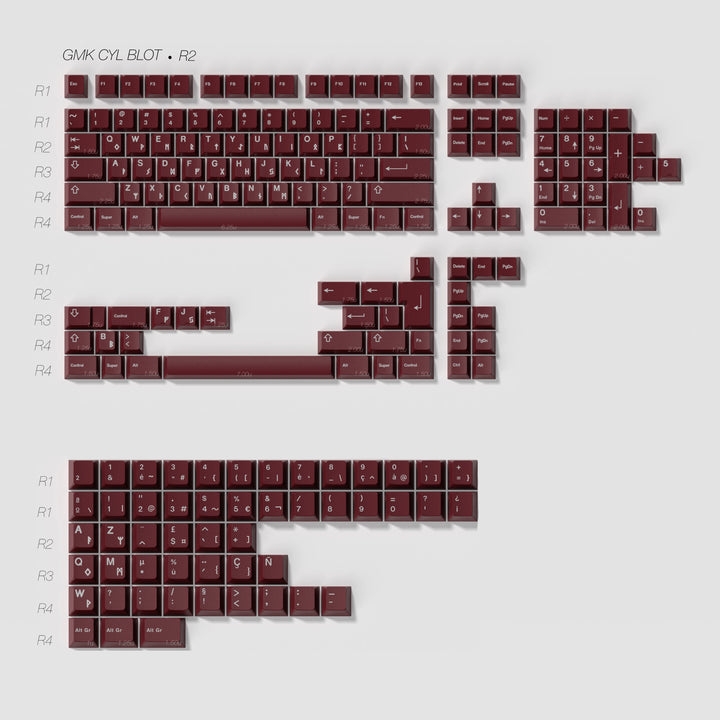 GMK CYL BLOT KEYCAPS