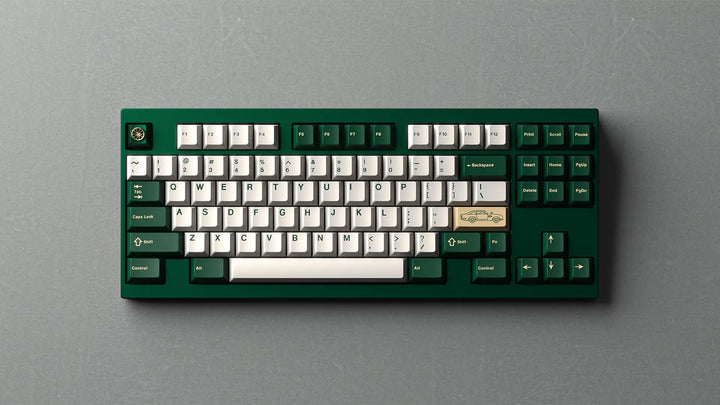 GMK BRITISH RACING GREEN R2 KEYCAP SET