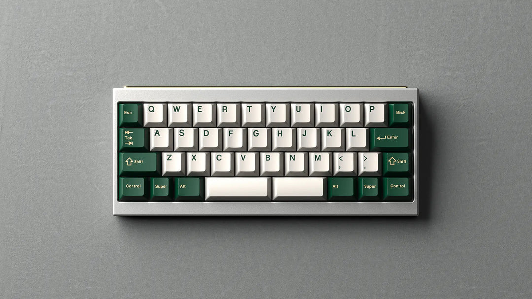 GMK BRITISH RACING GREEN R2 KEYCAP SET