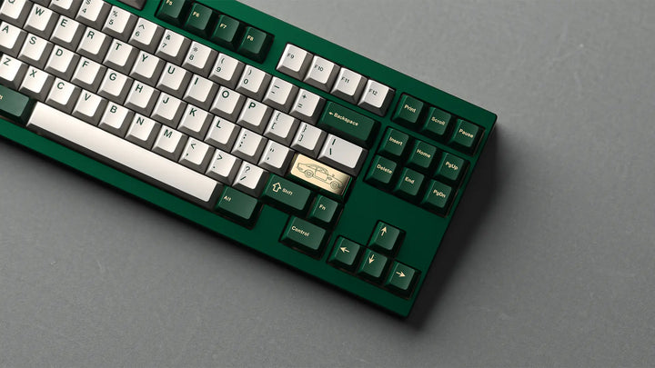 GMK BRITISH RACING GREEN R2 KEYCAP SET