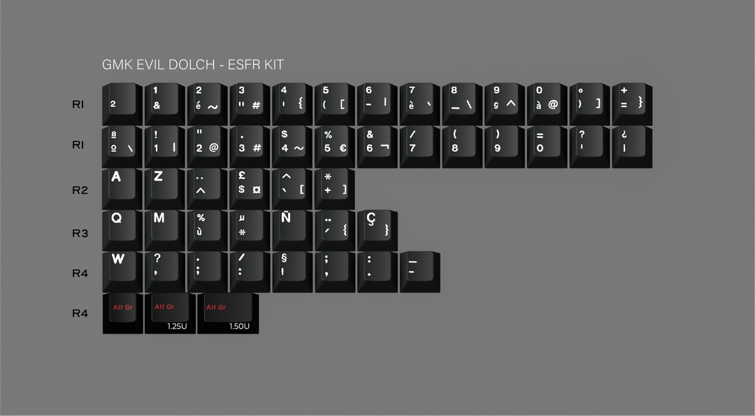 GMK CYL EVIL DOLCH KEYCAPS