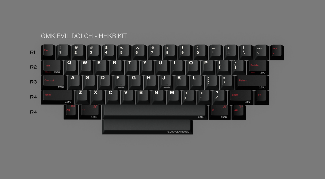 GMK CYL EVIL DOLCH KEYCAPS