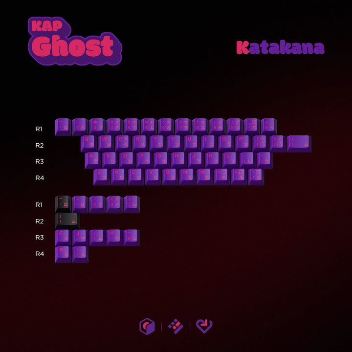 KAP GHOST KEYCAPS