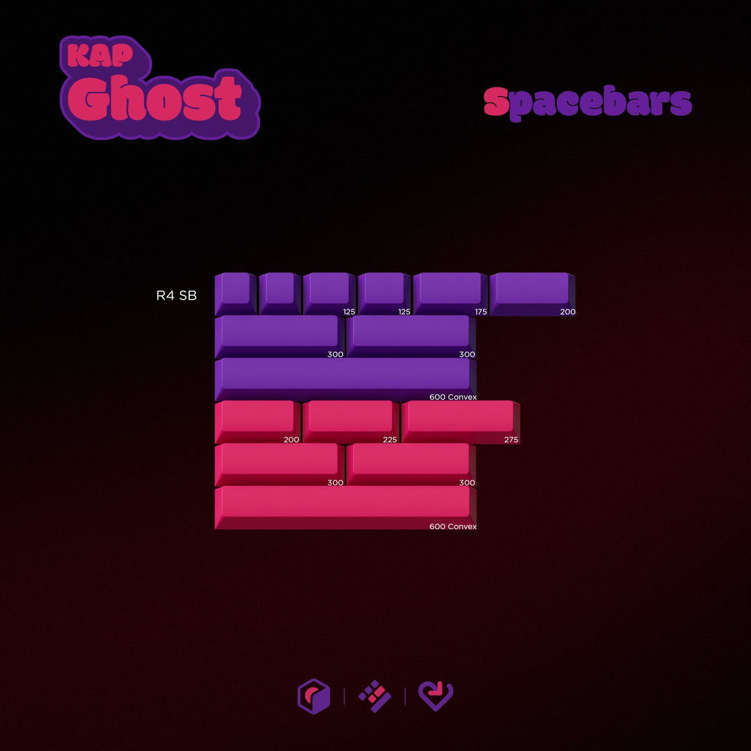 KAP GHOST KEYCAPS