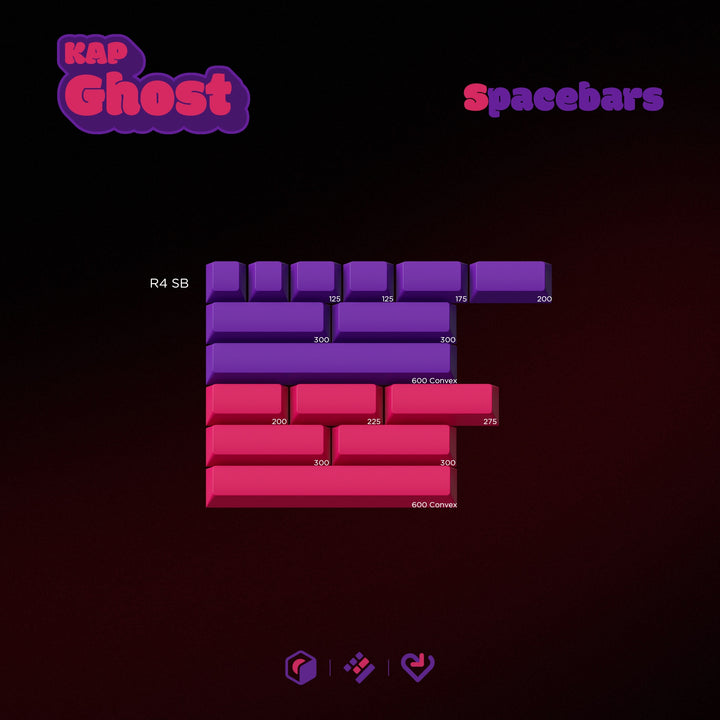 KAP GHOST KEYCAPS