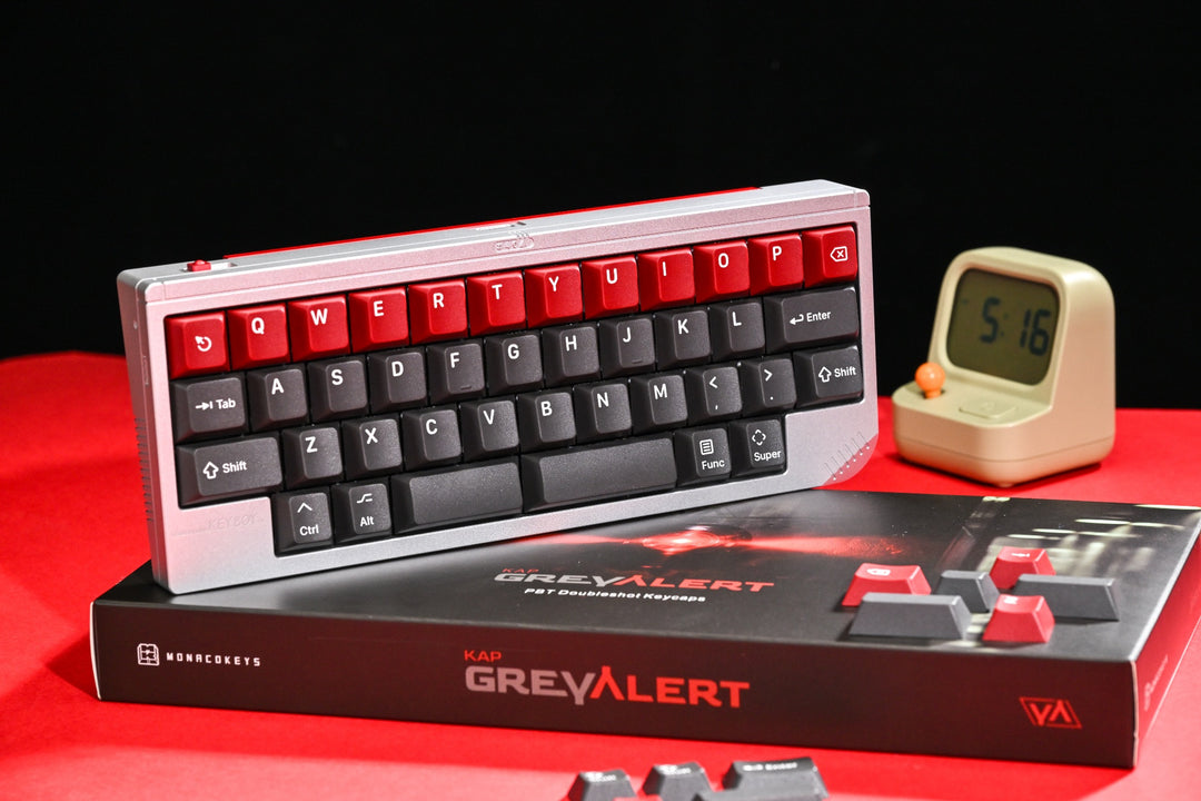 KAP GREY ALERT KEYCAPS