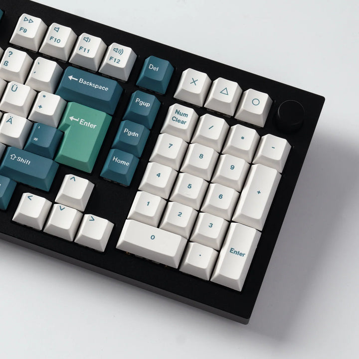 KEYCHRON WHITE MINT KEYCAP SET