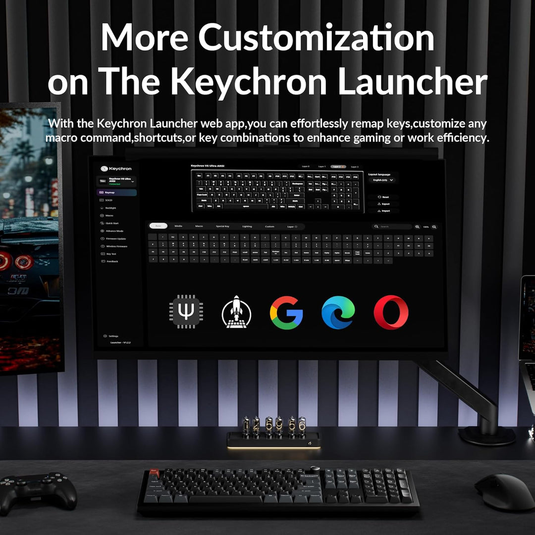 KEYCHRON V6 ULTRA 8K MECHANICAL KEYBOARD