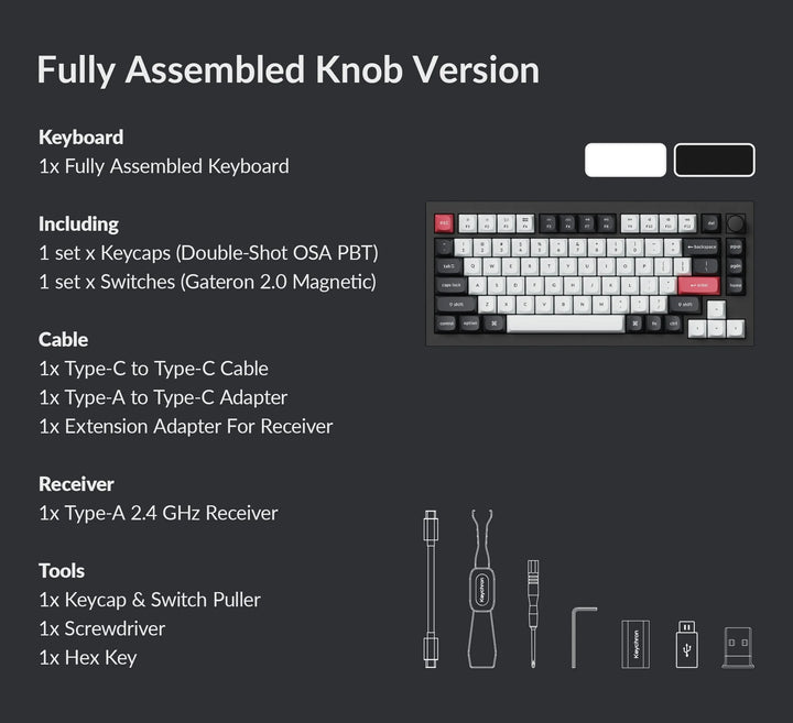 KEYCHRON Q1 HE KEYBOARD