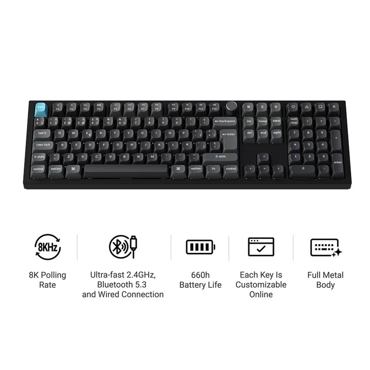 KEYCHRON Q6 ULTRA 8K MECHANICAL KEYBOARD