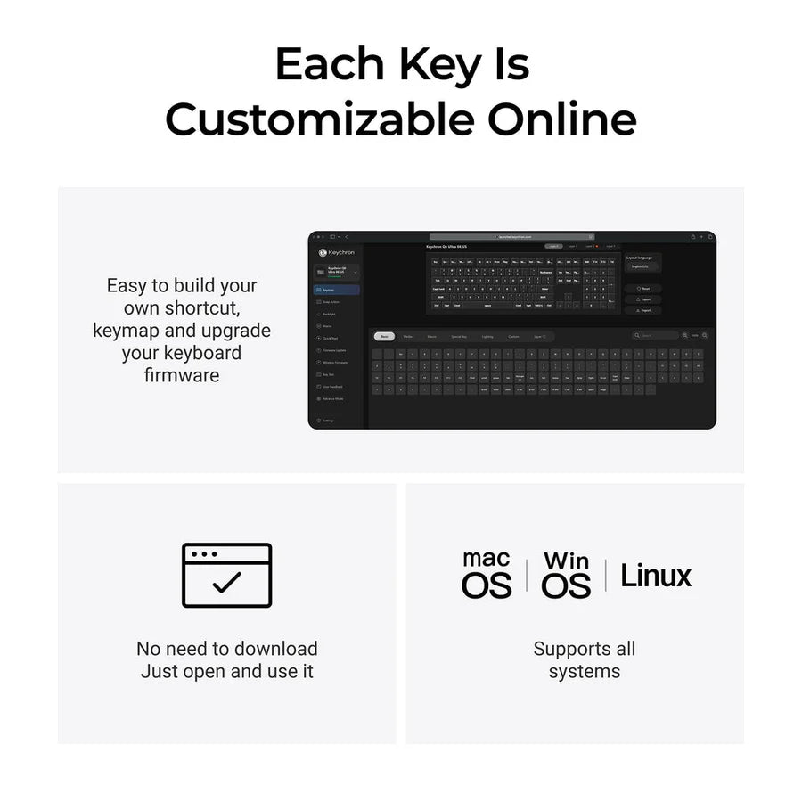 KEYCHRON Q6 ULTRA 8K MECHANICAL KEYBOARD