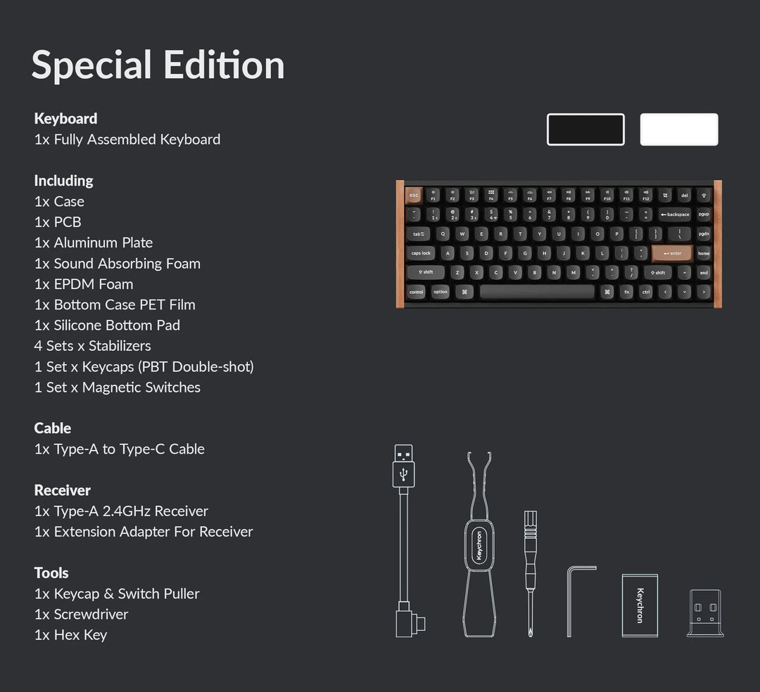 KEYCHRON K2 HE MAGNETIC KEYBOARD