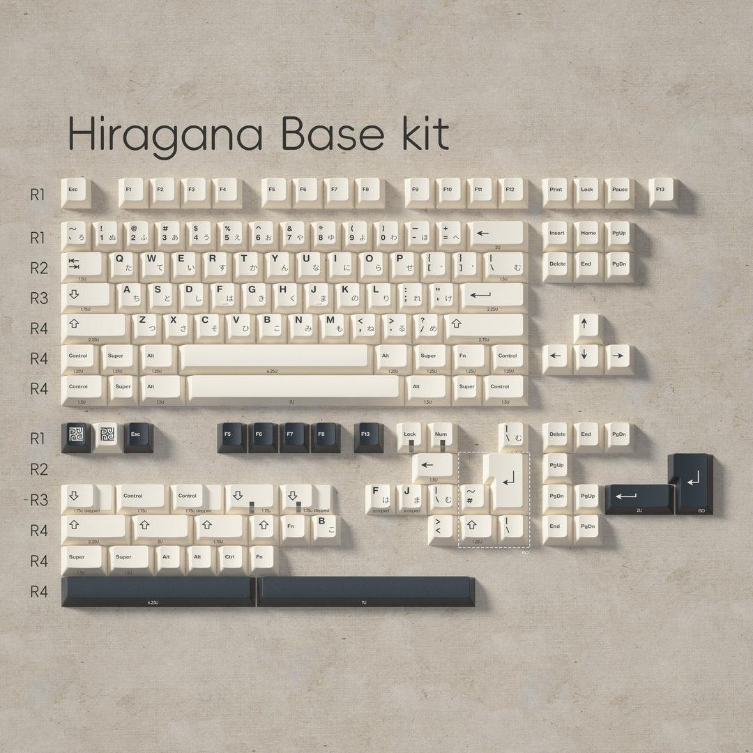 PBTFANS ORIGAMI KEYCAPS
