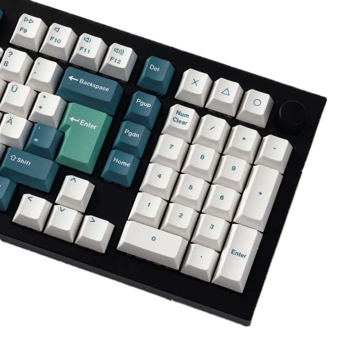 KEYCHRON WHITE MINT KEYCAP SET